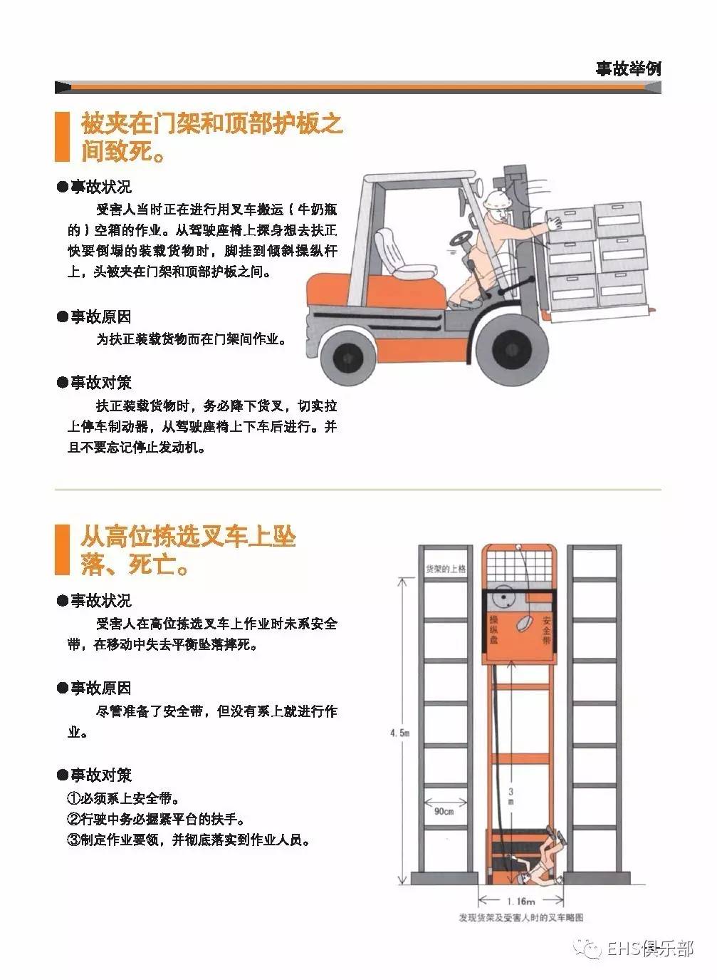 叉车为什么会出现事故？这套手册说的太全啦！